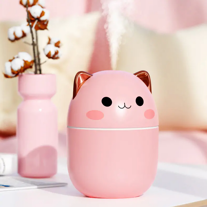 Humidificador con forma de gato (250 ml)
