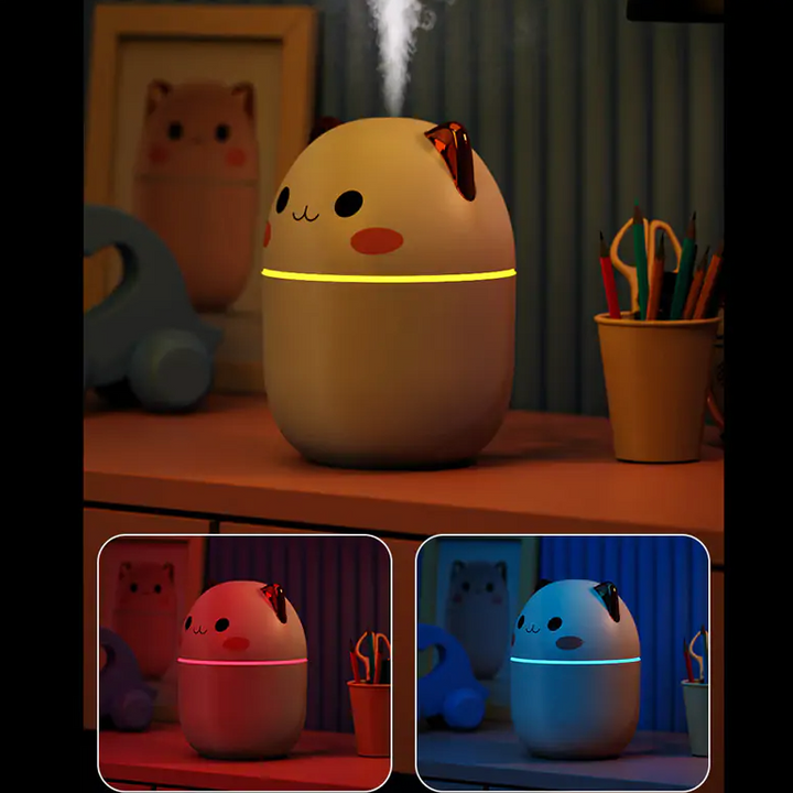 Humidificador con forma de gato (250 ml)