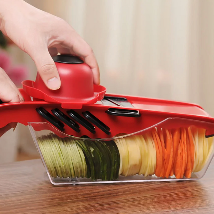 Cortadora de cocina multifunción de 6 cuchillas