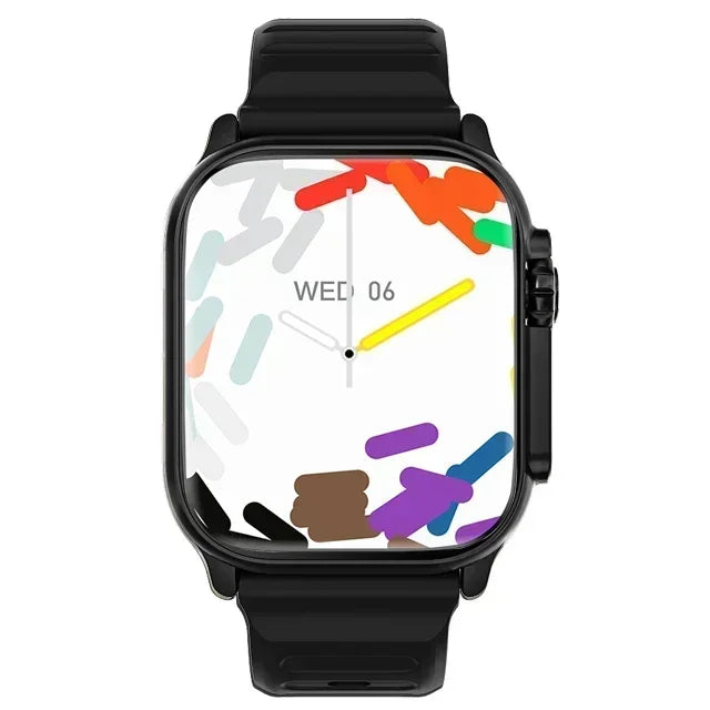 Nuevo reloj inteligente T800 U2 de 49 mm, 2024, para hombre y mujer, con NFC, GPS, seguimiento, Bluetooth, llamadas, música, juegos, carga inalámbrica.