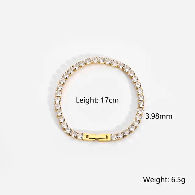 Pulsera de circonitas